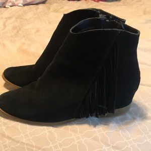 Fringe Ankle Bootie
